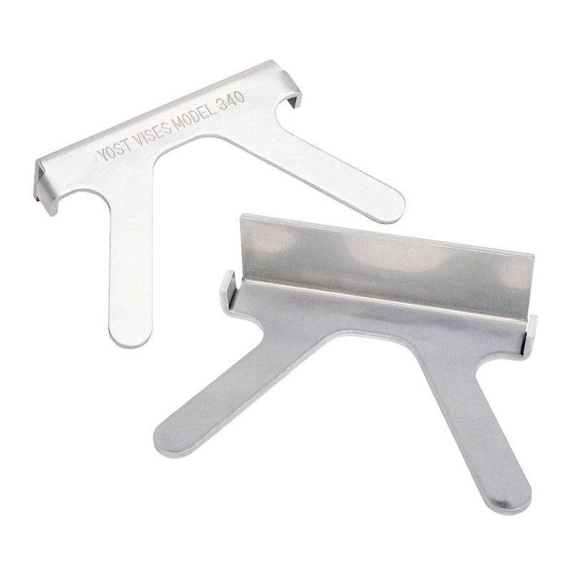 Yost Tools Yost Vises SA-340 4"" Aluminum Vise Jaw Caps (1 Pair) - Image 1
